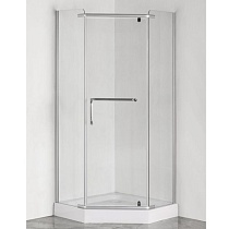 Душевое ограждение Comforty 31N, прозрачное стекло, с поддоном, 900*900*1975