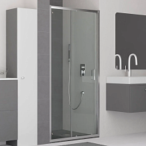 Душевая дверь в нишу RGW Classic CL-14 110, профиль глянцевый хром